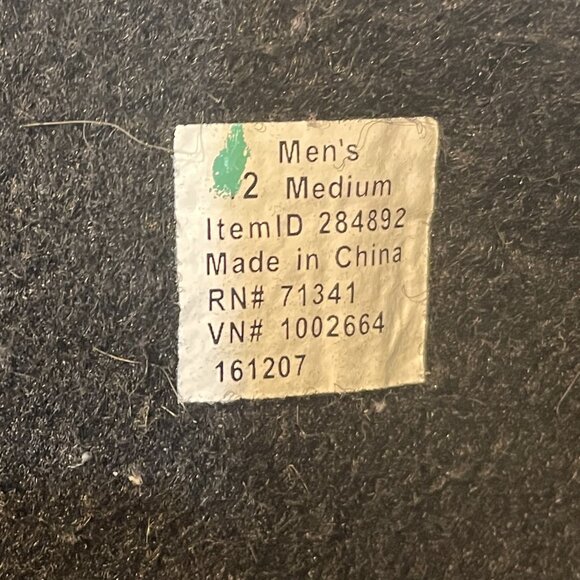 Vtg L.L.Bean Brown Leather Felt Lined Duck Chore Hunt Winter Boots 12 - Picture 8 of 8